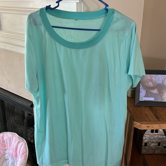 Aerie Women's Anytime Fave Plaid flannel Shirt. Size Large w/matching shirt. - Picture 6 of 6